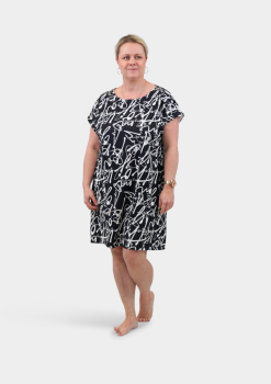 Beispielkleid Papierschnittmuster - Kleid Easy Damen von Fadenkäfer